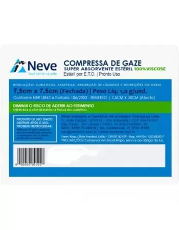 COMP GAZE NEVE VISCOSE 13F 220X10 (NOVO)