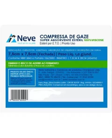 COMP GAZE NEVE VISCOSE 13F 220X10 (NOVO)