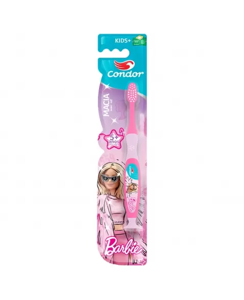 ESCOVA DENTAL CONDOR INFANTIL BARBIE KIDS (5+ ANOS)