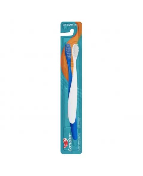 ESCOVA DENTAL CONDOR GRÁTIS ESCOVA DENTAL INFANTIL (KIT FAMILIA)