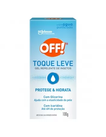 REP OFF GEL TOQUE LEVE C/GLICERINA E ICARIDINA 100ML