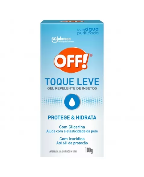 REP OFF GEL TOQUE LEVE C/GLICERINA E ICARIDINA 100ML