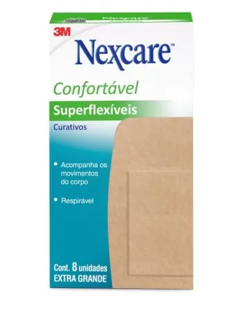 CURATIVOS NEXCARE SUPERFLEX J&C C/8