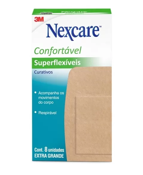 CURATIVOS NEXCARE SUPERFLEX J&C C/8