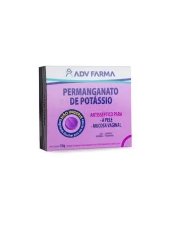 PERMANGANATO POTASSIO COMP 100MG 50X10