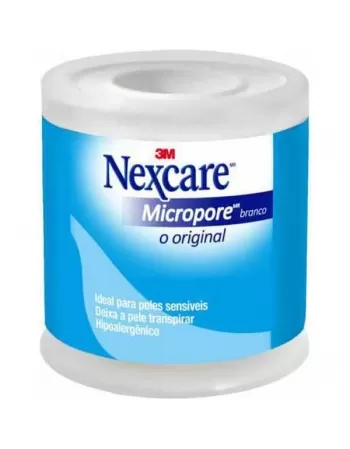 FITA MICROPORE NEXCARE BRANCA 50MMX4,5M